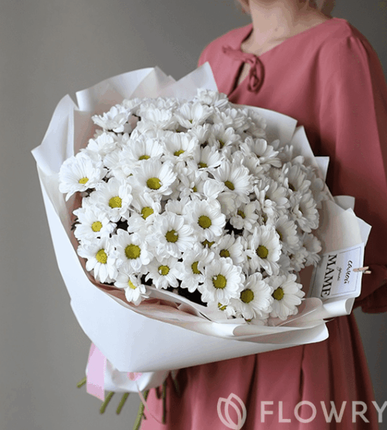 букет 11 хризантем