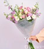 букет из эустомы