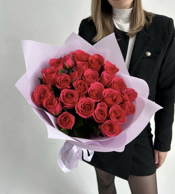 букет из 25 роз