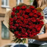Букет из 51 красной розы Standart