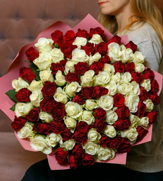 101 красная и белая