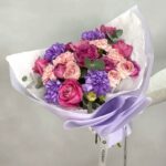 букет с диантусами