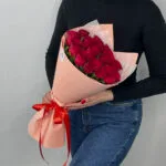 15 красных роз