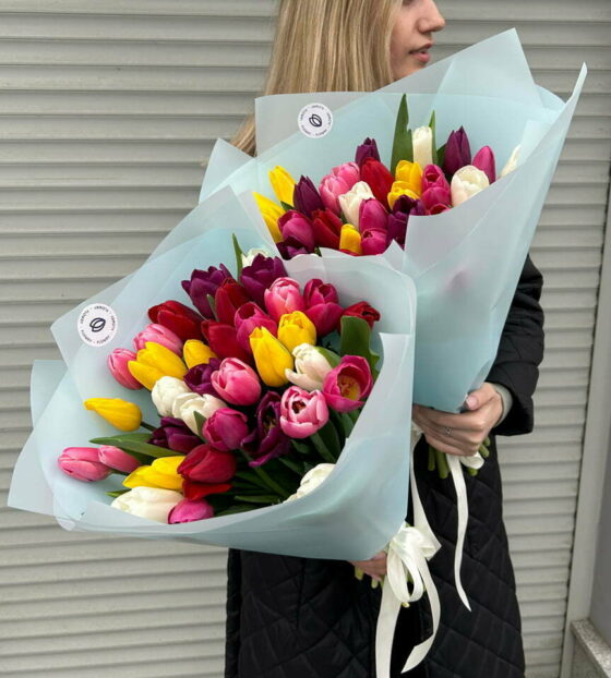 букет тюльпанов