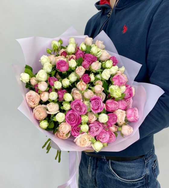 21 кустовая роза