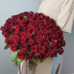 101 красная роза эквадор