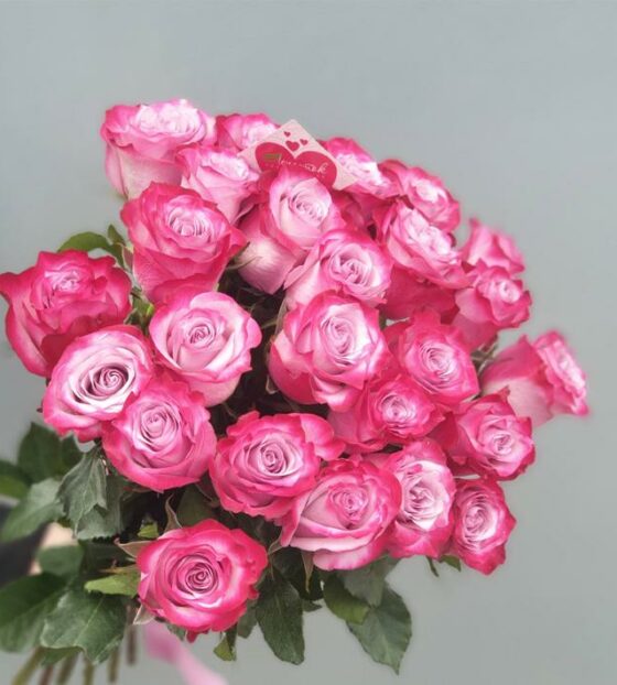 25 импортных роз