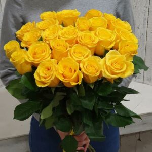 Желтые розы эквадор