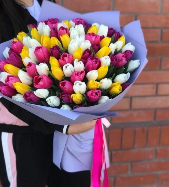 тюльпаны букет