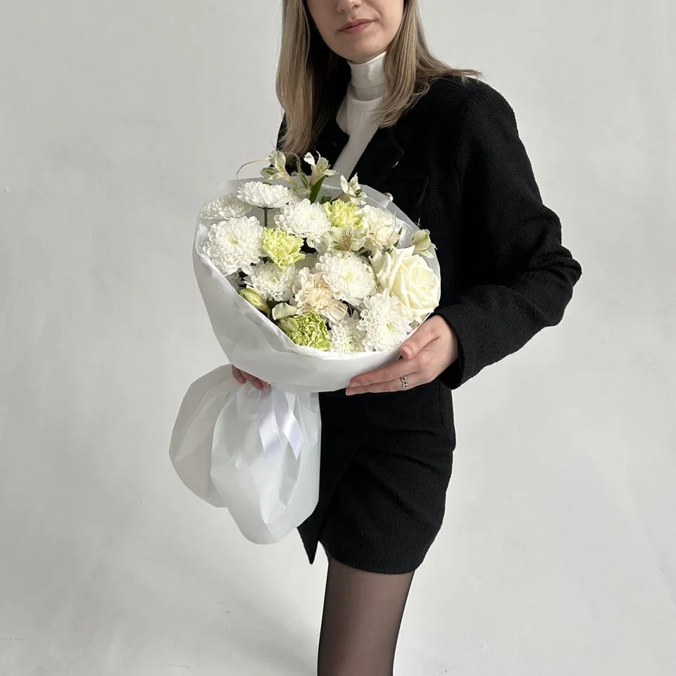 белый букет