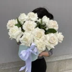 розы в коробке