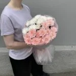 монобукет из хризантемы