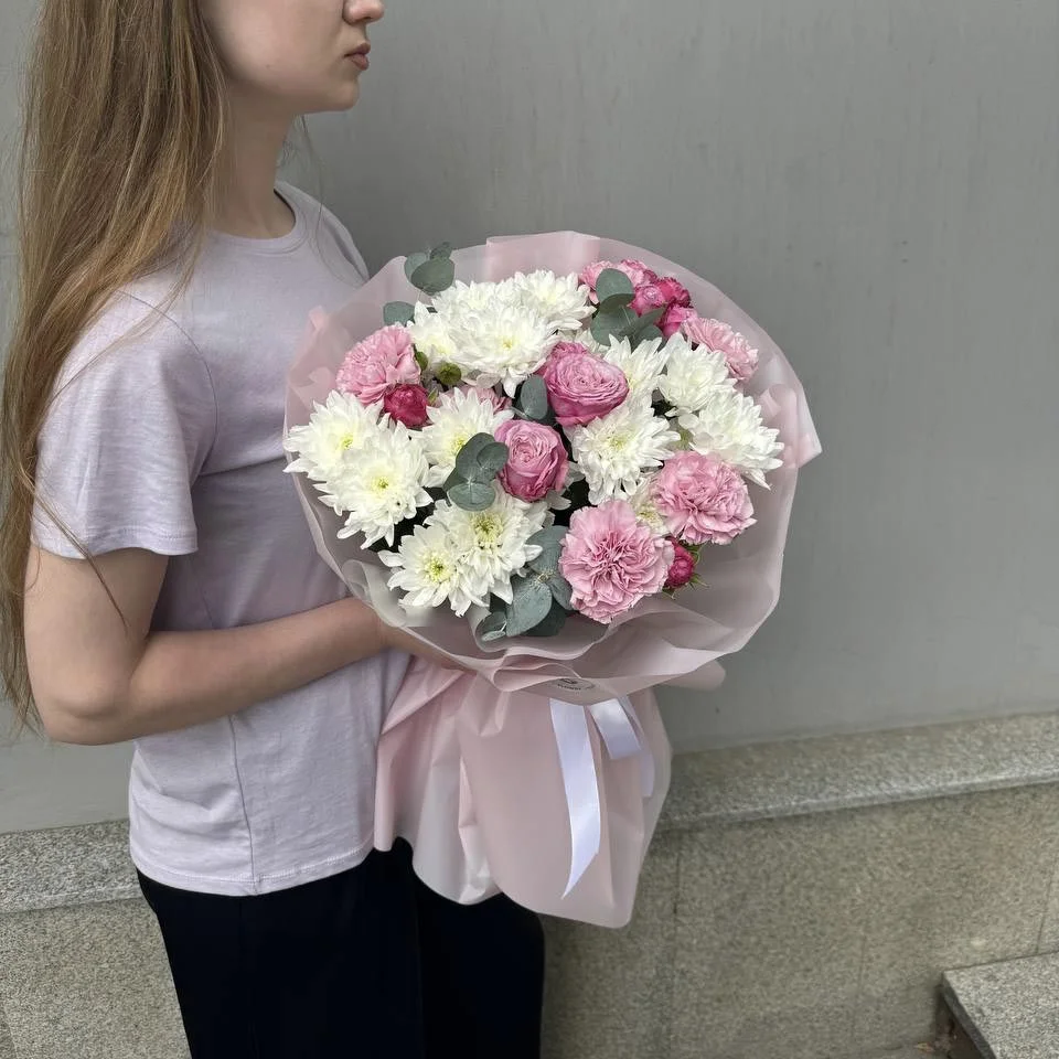 круглый букет