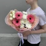 герберы в букете