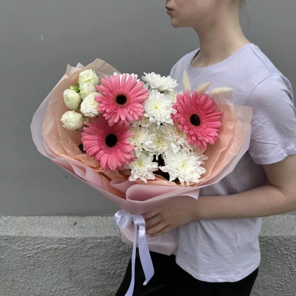 герберы в букете