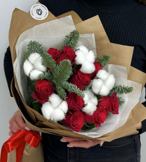 новогодний букет