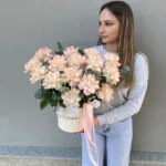Французские розы в боксе