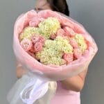 Букет "Клубничный пломбир"