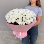 букет из хризантемы