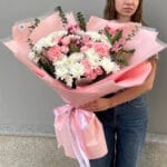 большой сборный букет