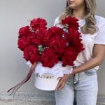 15 Французских роз Rhodos в коробке — изображение 2