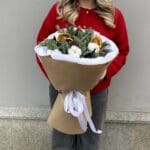 Зимний букет "Ароматы праздника" — изображение 4