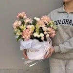 сборный букет в коробке