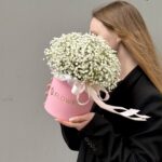 Белая гипсофила в коробке — изображение 2