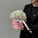 Белая гипсофила в коробке — изображение 4